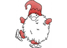 Stickdatei - Winter Gnom 5